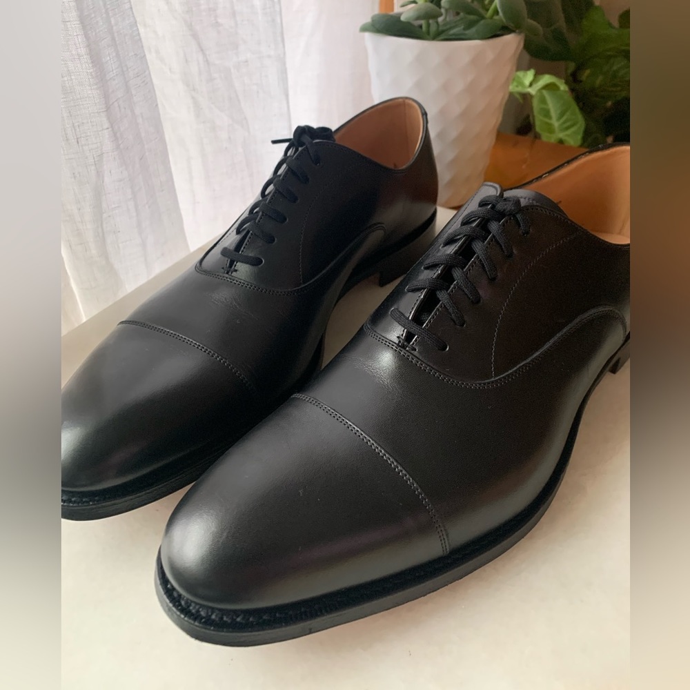 Church’s Men’s Black Cap toe Dubai US 11 D /UK 10 F New